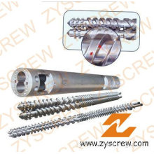 parallel twin screw and barrel for bausano